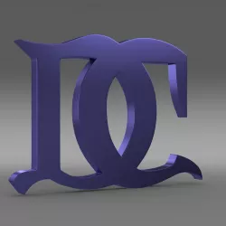 Darracq Logo 3D model