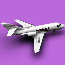 Dassault Falcon 20 200 3D model