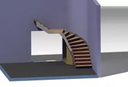 Design Ladder with round sidewall
