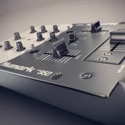 DJ Mixer 3D model