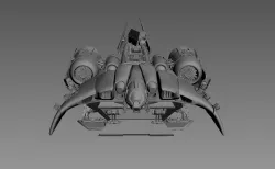 Dropship 3D model