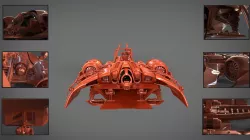 Dropship 3D model