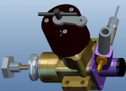 ED Super Fury Engine Model