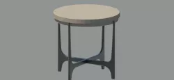 End Table 3D model