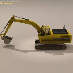 Excavator 3D model