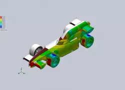 F1 recing car