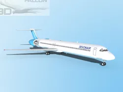 Falcon3D MD-80 Devonair 3D model