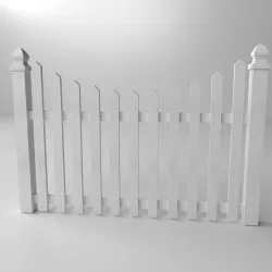 Fence 3D model