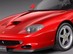 Ferrari 550 Barchetta 2000-2002 3D model
