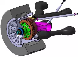 Formula 1 wheel Assembly