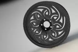 funky car rim