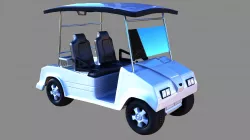 Golf cart 3D model