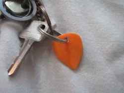 Guitar Pick Keychain