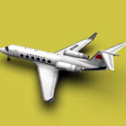 GULFSTREAM AEROSPACE GULFSTREAM IV CAAC  3D model