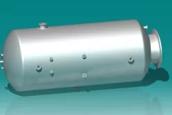 Horizontal Boiler Blowdown Tank