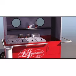 Ice Cream Trolley Studio Max 3D model