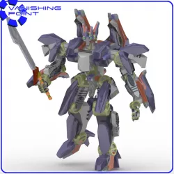 IronClad Robot Mech for Poser 3D model