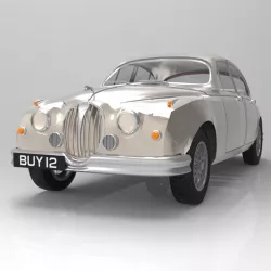 Jaguar Studio Max 3D model