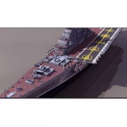 Kiev Russian Aircraft Carrier Studio Max 3D model