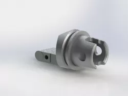 KM 50 SHANK TOOL HOLDER WITH INSERT LESS CLAMP