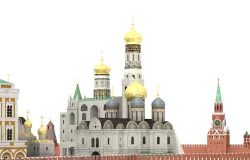 Kremlin Moscow 3D model