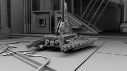 Legacy VI Shuttle Design 3D model