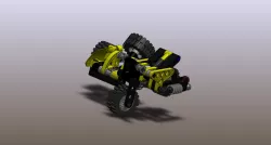 Lego Motorcycle with sidecar