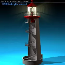 Lighthouse 3D model