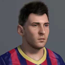 Lionel Messi 3D model
