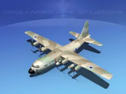 Lockheed C-130 Hercules Israeli Air Force 3D model