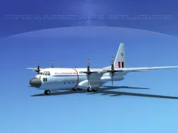 Lockheed C-130 Hercules RAAF 3D model