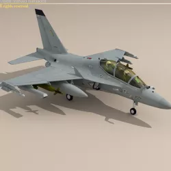 M346 striker 3D model