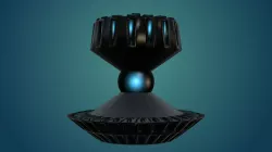 Magnetic Fountain 3D model