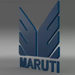 Maruti Logo 3D model