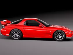 Mazda RX-7 1998 - 2002 3D model