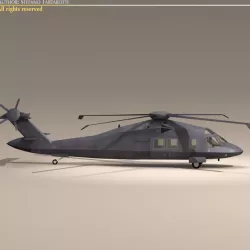 MH60 Stealth Blackhawk 3D model