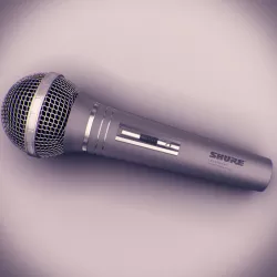Microphone 3D model