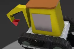 mini-underground-digger-model
