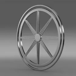 Mitsuoka Logo 3D model