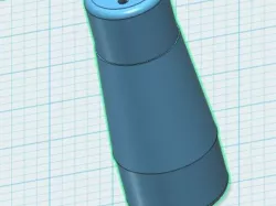 Model rocket transition from BT-55 to BT-60