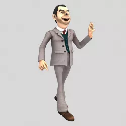 Mr Been for Poser 3D model