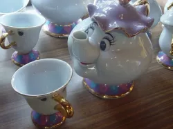 Mrs. Potts and Chip (from Disney's Beauty and the Beast)