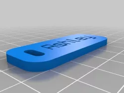 My Customized Customizer Version of luggage label