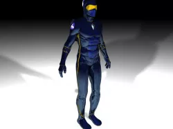 Nano Exo Skeleton Military Armor 3D model