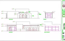 Office Front and Rear Elevations