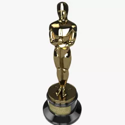 Oscar Award 3D model