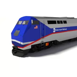 P32AC-DM Metro-North Locomotive 3D model