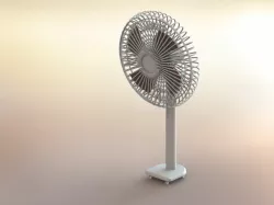 Pedestal Fan, Tea Cup & Saucer, Wall Unit