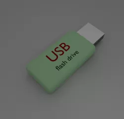 pendrive 3D model