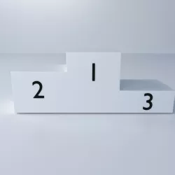 Podium 3D model